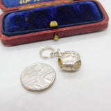 Sterling Silver Pair of Pants Charm Pendant Vintage c1970