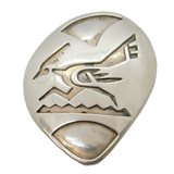 Taxco Sterling Silver Mythical Bird Brooch Pin Vintage c1970s Mexican