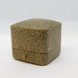 Edwardian Tooled Leather Jewellery Ring Box 'J. Parton, Norwich' Antique