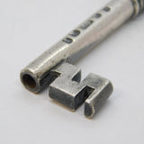 Georgian Scottish Sterling Silver Floral Presentation Key Antique 1830 Glasgow