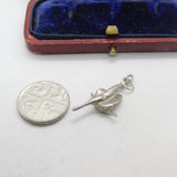 Sterling Silver Dancing Ballerina Charm Pendant Vintage c1970