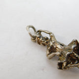 Sterling Silver Scottish Highland Dancer Charm Pendant Vintage c1970