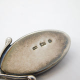 Baltic Sterling Silver Amber Set Teaspoon Vintage c1960s