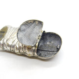 Victorian Austrian Silver Plated Baby in the Basket Novelty Vesta Case c1860
