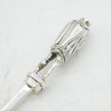 Victorian Silver Plated King Richard III Figural Serving Spoon Antique c1890s