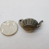Sterling Silver Teapot Charm Pendant Vintage c1970