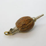 19th Century Nut Form 'Memories of Tenby' Stanhope Propelling Pencil Antique