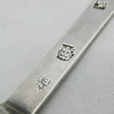 William & Mary Sterling Silver Trefid Spoon Antique 1689 London, Edward Hulse