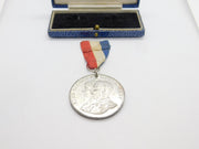 King George V & Queen Mary Coronation Medal 1911 Antique Royal