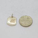 Sterling Silver & Enamel Newquay Souvenir Travel Charm Pendant Vintage c1970