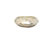 Sterling Silver Two-Tone Peaked Graduating Ring Modern 1991 London Size N 1/2