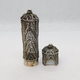 George III Filigree Sterling Silver Document Holder Antique c1780s AF