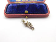 Sterling Silver Standing Soldier Charm Pendant Vintage c1970
