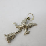 Sterling Silver Eros the Archer Charm Pendant Vintage c1970