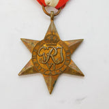 WWII Period British Army 1945 Italy Star Medal Antique