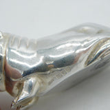 Sterling Silver Cast Miniature Hippo Figurine Ornament Vintage 1996 London