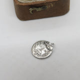 Georgian King William IV Maundy Penny Coin Charm Pendant 1834 Antique