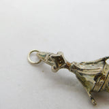 Sterling Silver Looney Tunes Duck Charm Pendant Vintage c1970s