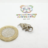 Sterling Silver 'Monkey & Banana' Charm Vintage c1960