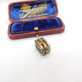 Sterling Silver 'Crate of California Sunshine' Orange Crate Charm or Pendant