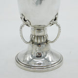 Arts & Crafts Sterling Silver Pedestal Wine Goblet Antique 1928 Birmingham