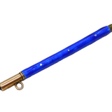 Art Deco Sterling Silver Gilt Guilloche Enamel Propelling Pencil Antique c1920s