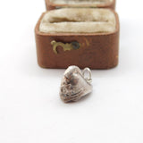 Sterling Silver Police Helmet Charm Pendant Vintage c1970