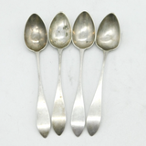Perth George III Set of Sterling Silver Teaspoons Antique c1770 Scottish P