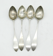 Perth George III Set of Sterling Silver Teaspoons Antique c1770 Scottish P