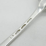 Irish George III Sterling Silver Crested Tablespoon Antique 1767 Dublin