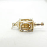 Sterling Silver Pearl In The Lantern Charm By CHIM Vintage c1970