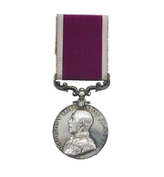 King George V Long Service Medal GNR W.J Edmunds R.G.A Antique