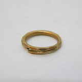 Victorian Rolled Gold Jewellery Split Ring Antique c1880s