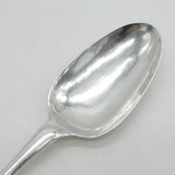 19th Century .830 Silver Continental Hanoverian Tablespoon Antique 1813