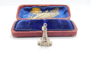 Sterling Silver Blackpool Tower Charm Pendant Vintage c1970