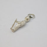 Sterling Silver Trooping The Colour Souvenir Charm Pendant Vintage c1970