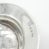 Edwardian Sterling Silver Floral Tea Strainer Antique 1908 Birmingham