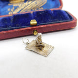 Sterling Silver Aladdin Magic Carpet Charm Pendant Vintage c1970