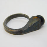 19th Century Iron Horse Nail Conversion Ring Antique c1860s
