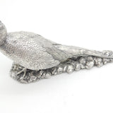 Country Artists Sterling Silver Large Pheasant Figurine Vintage 2001 Birmingham