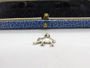Sterling Silver Little Pig Piggy Charm Pendant Vintage c1970