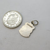 Sterling Silver Dolgellau Enamel Charm Pendant Vintage c1970s