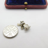 Sterling Silver Dutch Windmill Charm Pendant Vintage c1970