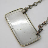 Georgian Old Sheffield Silver Plated Brandy Decanter Label Antique c1830s