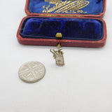 Sterling Silver Golf Club Charm Pendant Vintage c1970