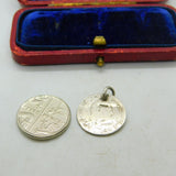 Sterling Silver William IV Authentic Groat Charm Pendant Antique 1836