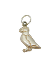 Sterling Silver Puffin Form Charm Pendant Vintage c1970s
