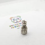 Sterling Silver 'Welsh Lady' Charm Vintage c1970