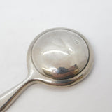 Sterling Silver Chatelaine Mirror Locket Pendant Antique 1915 Birmingham Deco