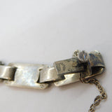 Murrle Bennett & Co Sterling Silver & Enamel Bracelet Antique c1900